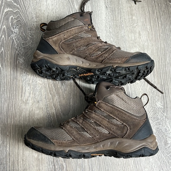 Columbia Plains Butte Mid Brown Waterproof Hiking Shoes - Style BM1736-231 Sz 8 - Picture 3 of 8